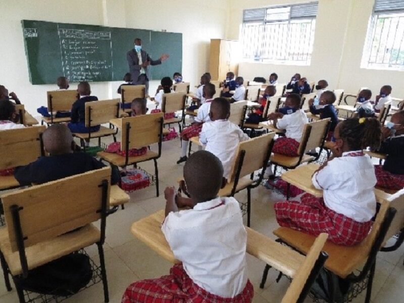 Eröffnung der IMANZI Primary School in Kigali