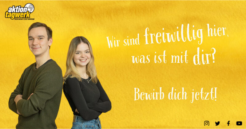 Freiwilligendienst-Werbung