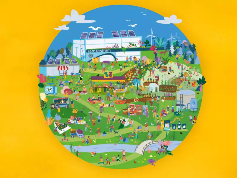 Vier Wimmelbilder, eine Vision: Bildung für nachhaltige Entwicklung sichtbar machen