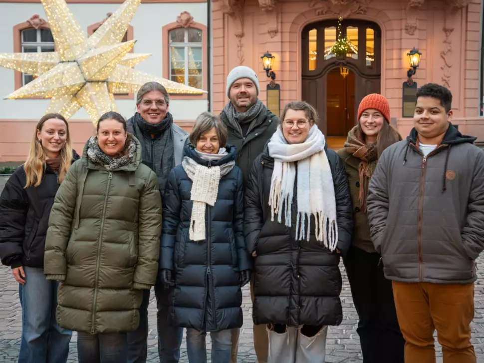 Das Tagwerk-Team auf dem Weihnachtsmarkt 2025