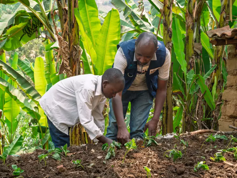 Projektschwerpunkt 3: Wurzeln geben: Kinderschutz und Kinderfamilien in Ruanda